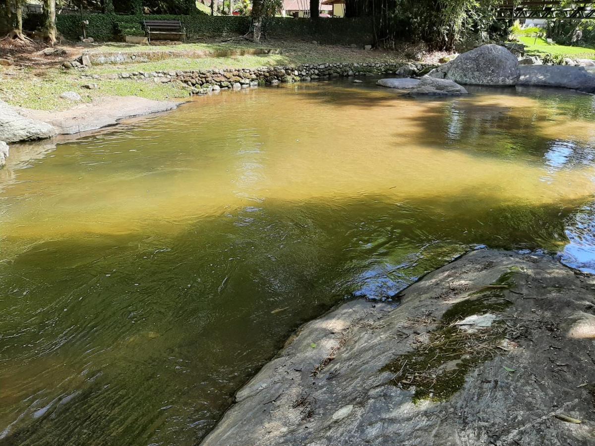 Casa Rosa Lumiar, Cachoeira Particular E Fazendinha Esterno foto